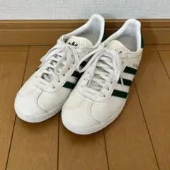 [adidas] GAZELLE スニーカー 緑 22.0cm