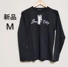 【新品】Barcedos カットソー 長袖 クルーネック ブラック Mサイズのサムネイル