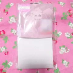 【新品】部分レースアミタイツオフホワイトm♡petit by misakoのサムネイル