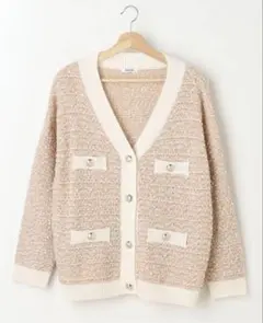 INGNI ツイードカーディガン