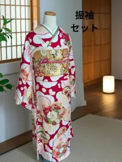 ≪美品≫正絹 振袖9点フルセット【799】【160cm~170cmの方用】 - メルカリ