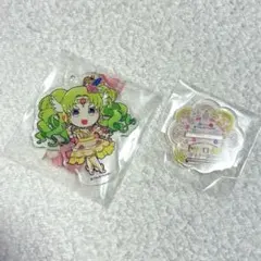 プリパラ ファルル 缶バッジ トリコロール ディナーショー ハート