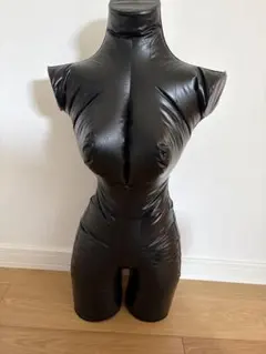 空気注入式 トルソー マネキン ブラック　女性