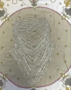 SHEIN ボディチェーン　キラキラ　イベント　ダンス　発表会　シルバー