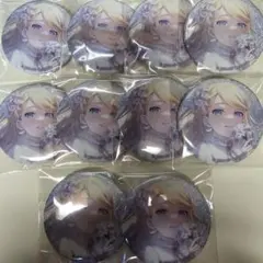 プロセカ 鏡音リン グリッター 缶バッジ 8A 特訓後 プロジェクトセカイ