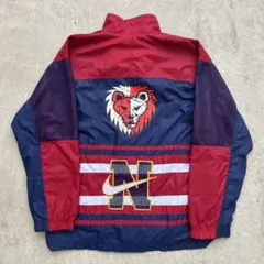 90s Nike ナイロンジャケット　スウッシュ　ビッグロゴ　白タグ　old