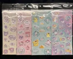 ♡すりガラス風シール　まとめ売り　サンリオ　クロミ　キティ　ポムポムプリン♡