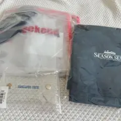 アメリカンベースボールウィークエンド トートバッグ、ポンチョ、クリアケース