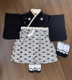 SWEET MOMMY 2way袴ロンパース 80サイズ 足袋風ソックス２足付き