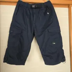 LOGOS メンズ カーゴハーフパンツ ネイビー Mのサムネイル