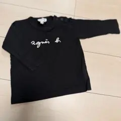 agnès b. ブラック長袖Tシャツ