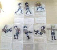 進撃の巨人一番くじアクリルスタンドセット