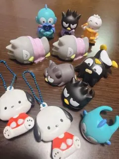 サンリオ　はぴだんぶい　ガチャガチャ11点セット
