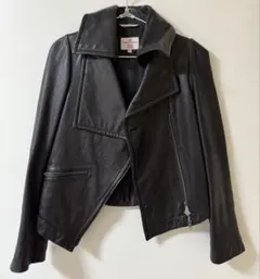【美品】Vivienne Westwood ライダースデザインジップアップ 美品】Vivienne Westwood ライダースデザインジップアップ Vivienne