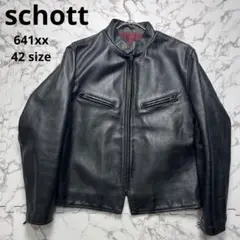 超美品‼️schott最新型641XX 42インチライダース 楽天市場】【早割！】Schott ショット 641XX 60'S STAND SINGLE