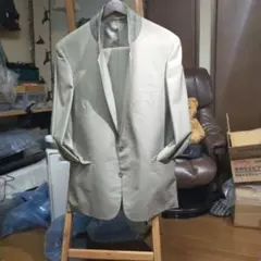 ＃Manzoni イタリアマンッオーニ＃高級スーツ美品＃袖裏キュプラ高級素材使用