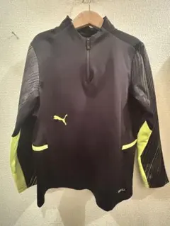 美品　PUMA プーマDRYCELL ハーフジップ長袖ウェア130