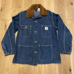 最終値下げ　カーハート ビンテージ　カバーオール　XL 超美品⭐︎carhartt デニム カバーオール（裏地なし