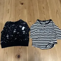 コムサ　COMME CAと　トレーナー　トップス2点セット　90cm
