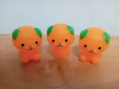 今だけ安い‼️愛媛県限定　みきゃん　ソフビフィギュア　マスコット3体セット