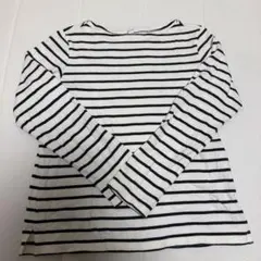 UNIQLO ストライプ 長袖Tシャツ Mサイズ
