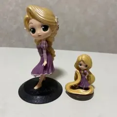 ディズニー ラプンツェル Qposket フィギュア 2体セット
