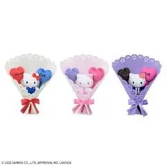 ハローキティブーケぬいぐるみ三種セット