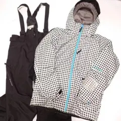 phenix フェニックス スキーウェア スノボ 上下 170 黒白チェック