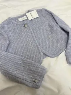 新品　GREEN LABEL RELAXING ラベンダー　ボレロ　135cm