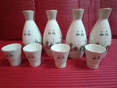 新政 お猪口 徳利4組セット 年代物 - メルカリ