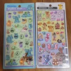 ボンボンドロップシール ディズニー