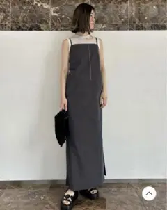 ASTRAET アストラット コットンナイロン エプロン ワンピース