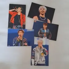 BIGBANG　VIPJAPAN　BIRTHDAYカード 5枚セット