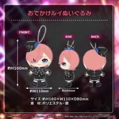 鷹嶺ルイ 2024年 誕生日記念グッズ ビッグタオル 中古】カバー 鷹嶺ルイ 誕生日記念2024 ビッグタオル 未開封品