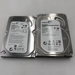 t153 【正常】 3.5インチ HDD 2台セット 2TB & 500GBのサムネイル
