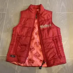 Hysteric ダウンベスト レッド 120