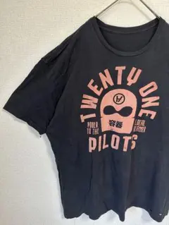 ヴィンテージ90'sメンズレディースTシャツブラックプリントロゴマスク