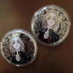 東京リベンジャーズ　佐野万次郎 マイキー 原画展　缶バッジ 2個セット