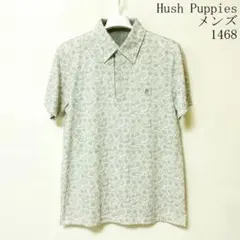 Hush Puppies メンズ ペイズリー柄 ポロシャツ M