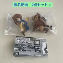 トイストーリー　アンディが来た！　ウッディ&プルズアイ　2点セット♪