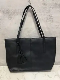 ビジネスバッグ トートバッグ フォーマル 就活 ブラック 黒 タッセル付き 上品