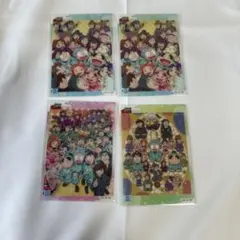 忍たま乱太郎　クリアカードコレクション　4枚セット