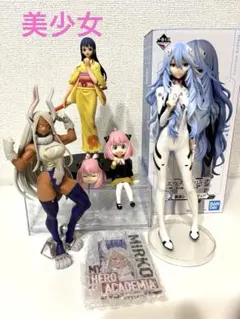 一番くじ 美少女フィギュア 綾波レイ ミルコ アーニャ ワンピースまとめ売り☆