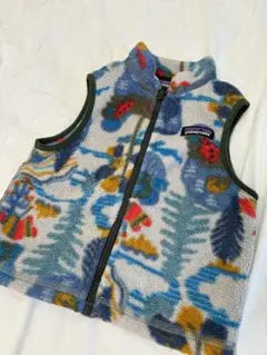 パタゴニア　フリースベスト　12-18m