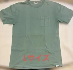 FRUIT OF THE LOOM ポケットTシャツ ライトグリーン　Lサイズ