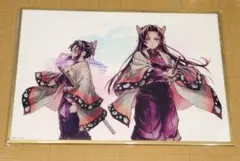 鬼滅の刃 C106繋ぐ WEBSHOPくじ　アクリル色紙　胡蝶しのぶ　胡蝶カナエ