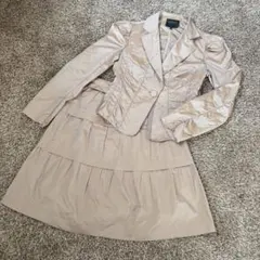 更に値下げ‼️ LANVIN COLLECTION セットアップ ベージュ系