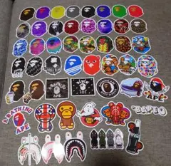 A BATHING APE ステッカーシール デザイン色々49種類