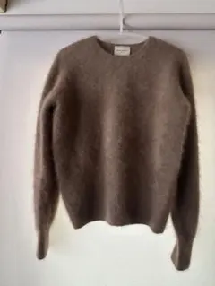 UNITED ARROWS ブラウン クルーネック セーター