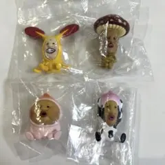 こびとづかん おすわりマスコット 4点